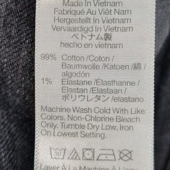 Madewell Jeans Womens 26 Perfect Vintage Straight Faded Black High Rise Raw Hem - Picture 11 of 11